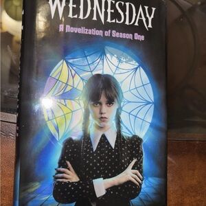 Wednesday And Novelization Of Season One The Book 362 Pages Hardcover